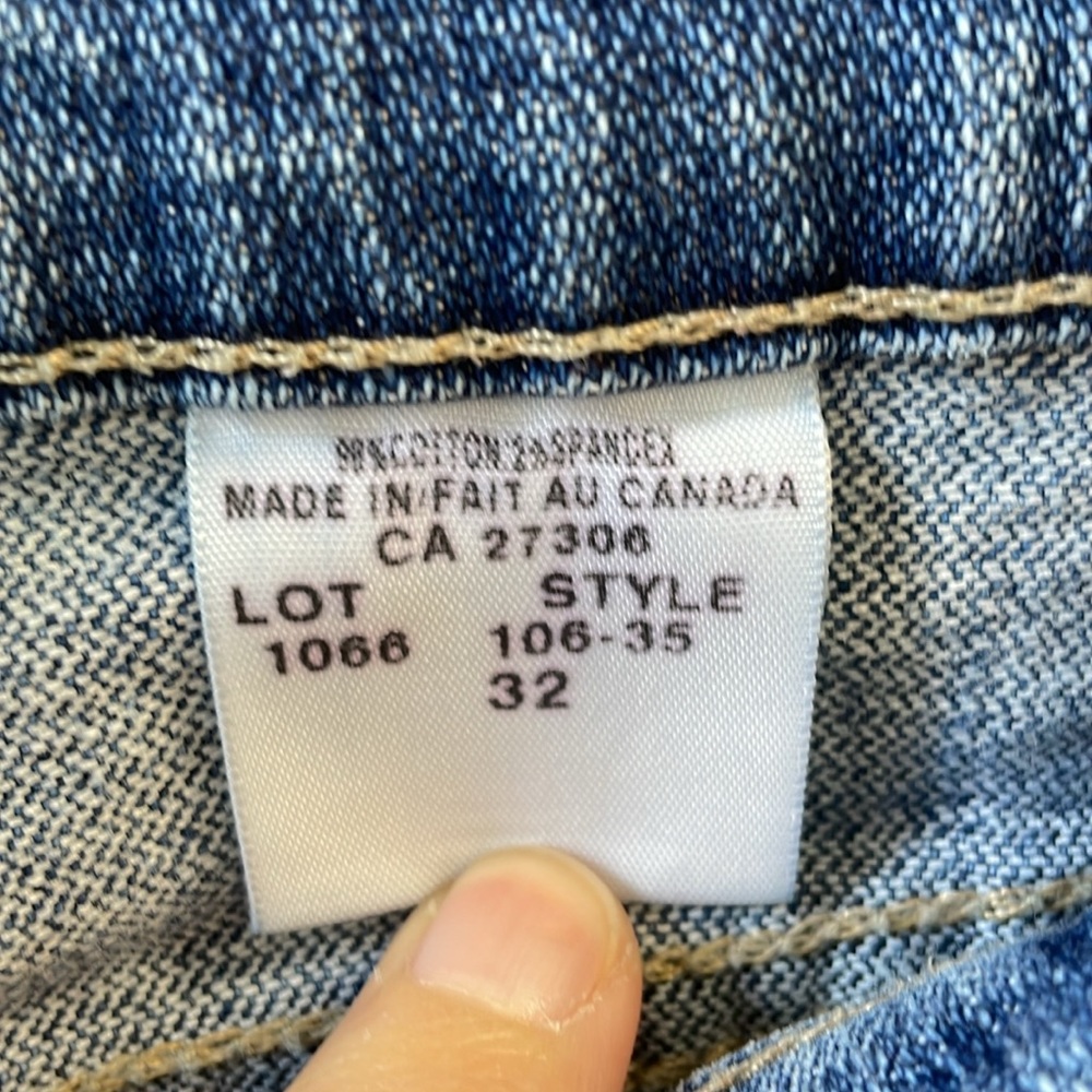 Classic Y2K Women's Low Rise Slim Flare Jeans 98% Cotton Denim 32 x 31 - Picture 6 of 16